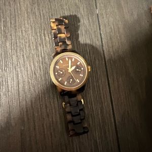 Michael Kors tortoise watch